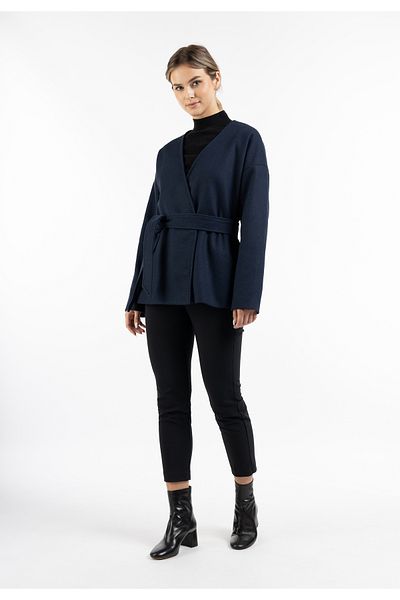 Dreimaster Übergangsjacke Aus Wollgemisch