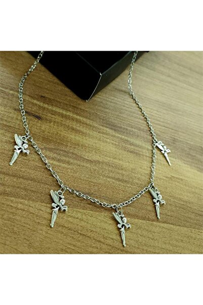 Köstebek قلادة تينكر بيل مكونة من 5 قطع