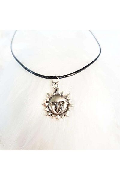 Köstebek Sun Necklace with String