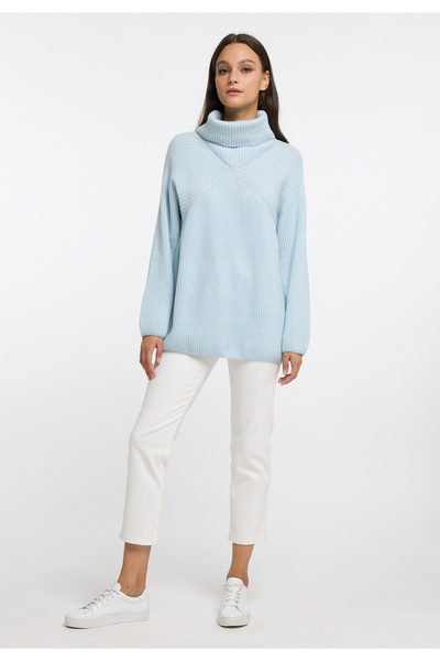 RISA Strick Rollkragen-pullover