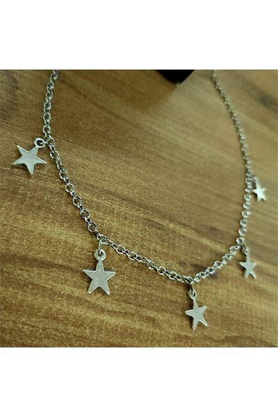 Köstebek 5-Piece Basic Star Motif Necklace