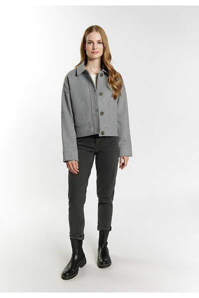 Dreimaster Übergangsjacke Aus Wollgemisch