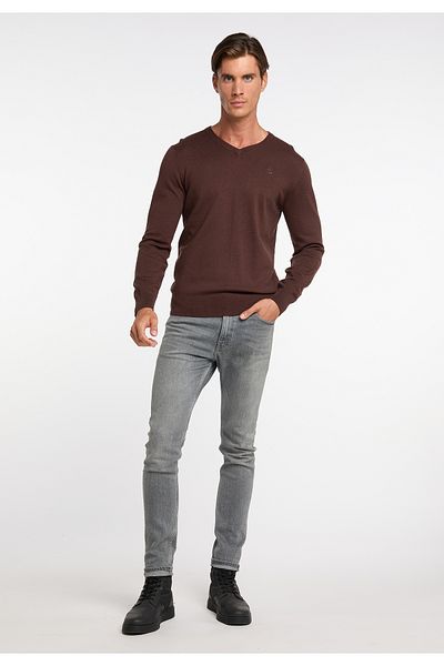 Dreimaster Basic Feinstrickpullover
