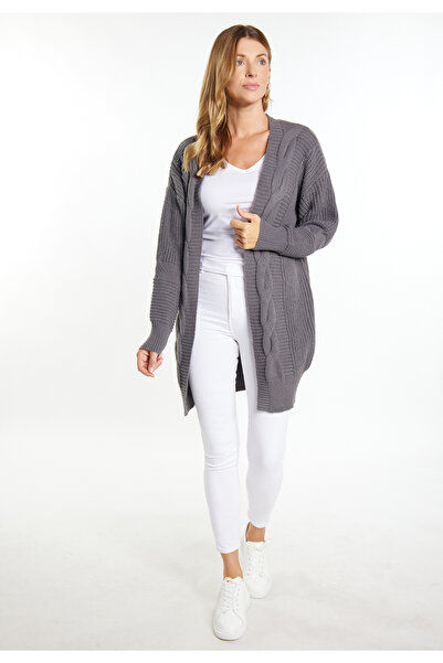 USHA Lange Strickjacke