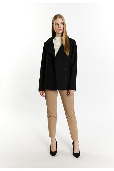 Dreimaster Cabanjacke Aus Wollgemisch