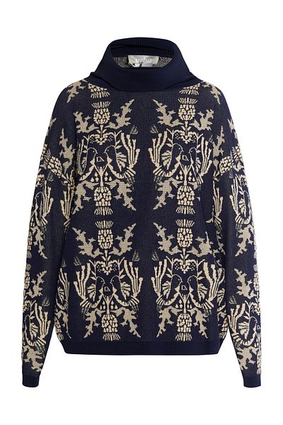 USHA Strick Pullover sivene