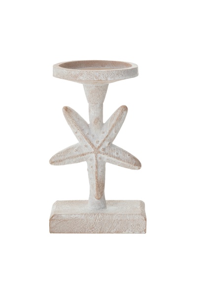 Mudo Home STARFISH MUMLUK BEYAZ 43X32X48CM
