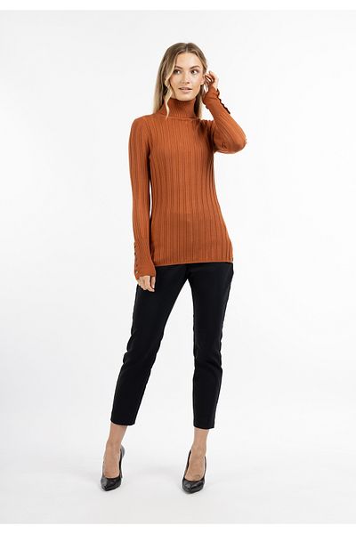 Dreimaster Strick Pullover Turtleneck