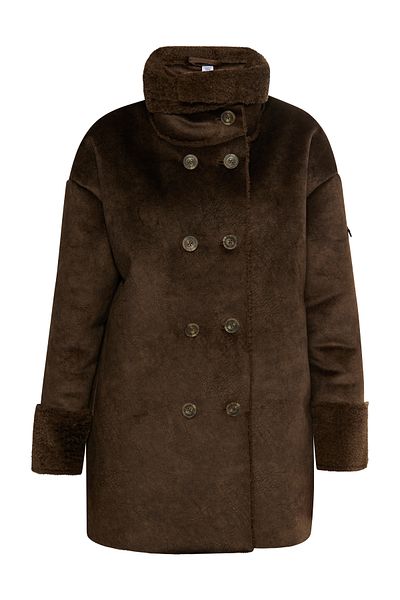Dreimaster Jacke Aus Fellimitat