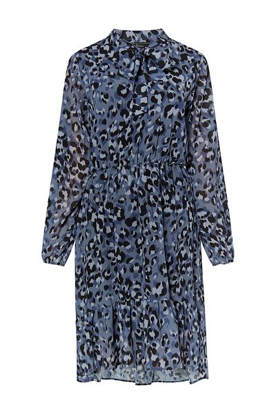 Faina Kleid mit Leoprint