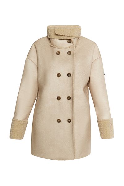 Dreimaster Jacke Aus Fellimitat