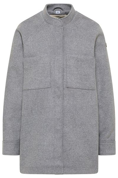 Dreimaster Übergangsjacke Aus Wollgemisch