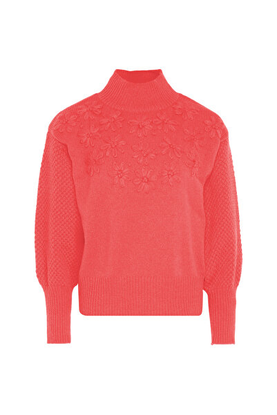 myMo Πουλόβερ mit Blumenstick