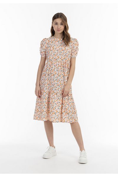 myMo Midi Kurzarmkleid