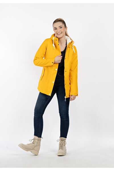 Dreimaster Regenjacke mit Teddyfutter