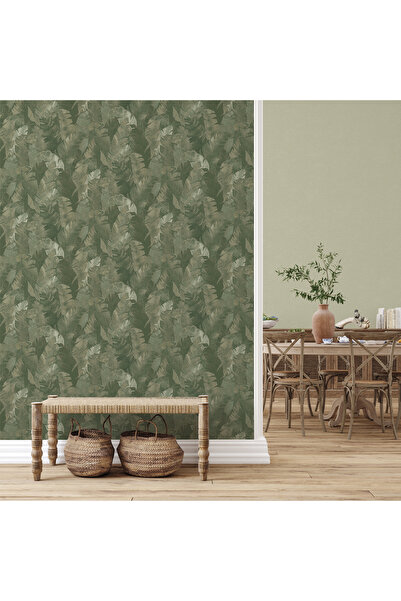 Ravena yazmin yaprak desenli duvar kağıdı 101101-3