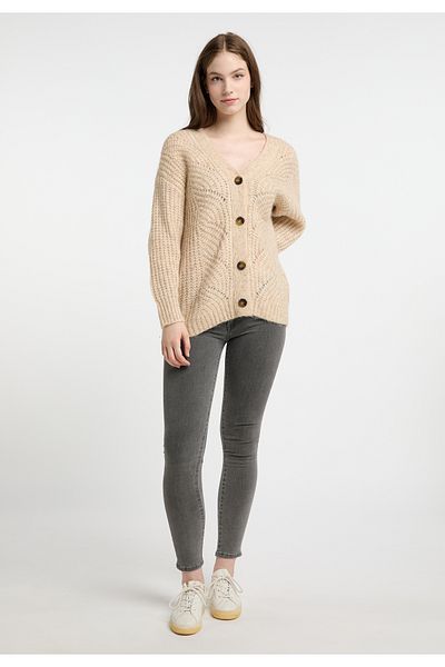Dreimaster Strickjacke Mit Knöpfen