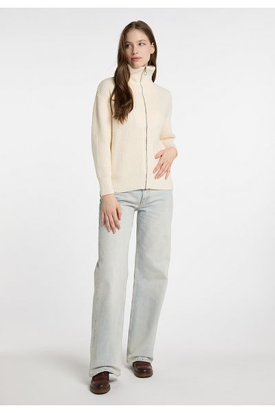 Dreimaster Strickjacke Mit Reißverschluss