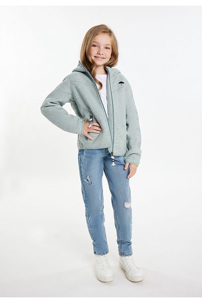 Schmuddelwedda Strickfleeceblouson Mit Teddyfutter