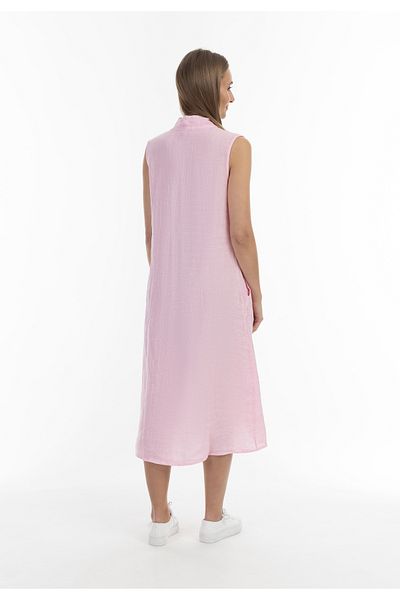 RISA Midikleid Aus Leinen