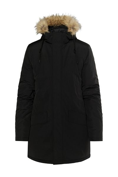 Dreimaster Winterjacke mit Webpelz