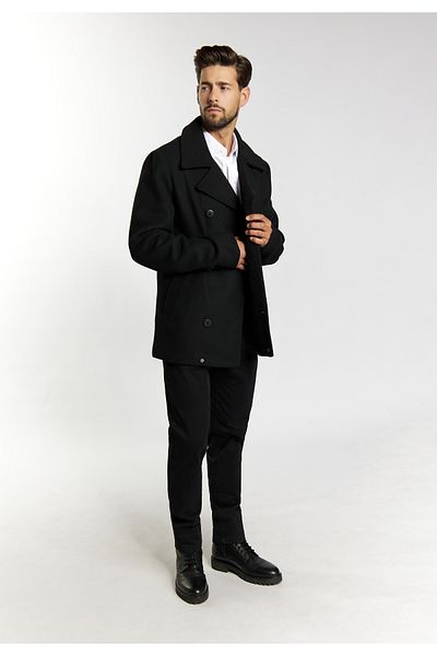 Dreimaster Cabanjacke aus Wollgemisch
