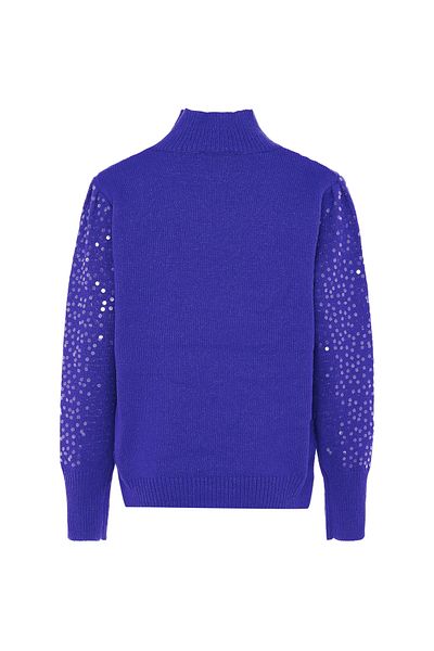Faina Strickpullover Mit Pailletten