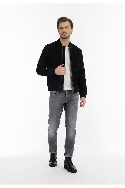 Dreimaster Lederjacke