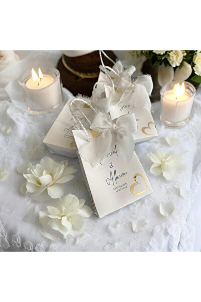 FLORETTA Baskılı Mini Karton Çanta (25 AD)