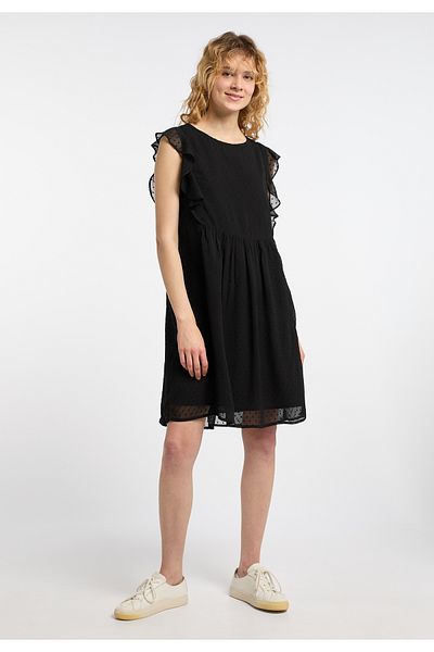 Dreimaster Midikleid Mit Rüschen