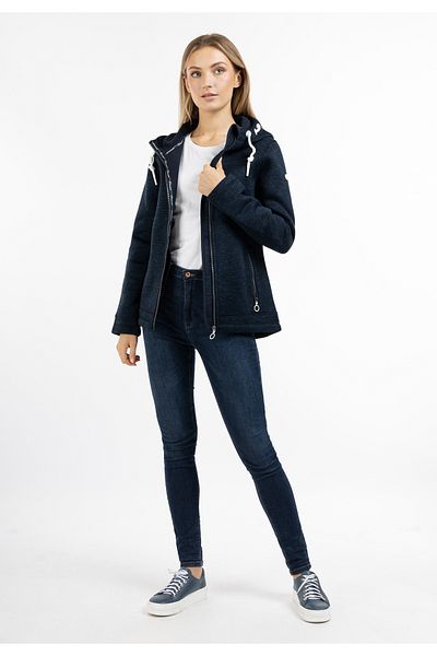 Dreimaster Strickfleecejacke