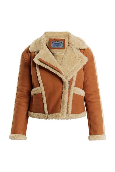 Dreimaster Bikerjacke Aus Leder