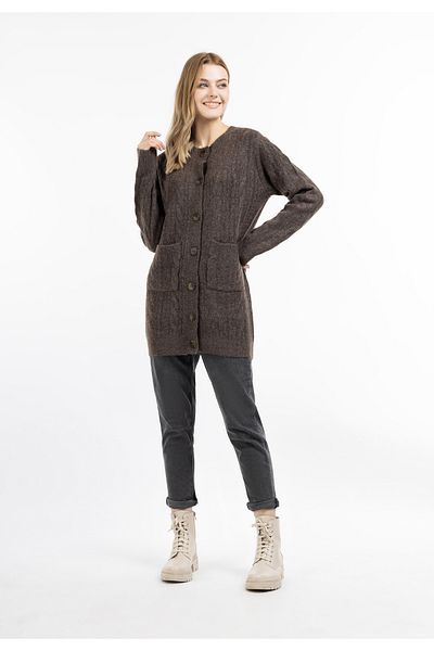 Dreimaster Strickjacke Mit Knöpfen