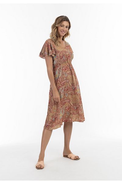 USHA Kleid Mit Paisley-print