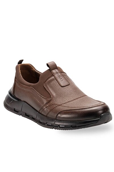 Forelli Fogs-M 46603 Memory Foam Leather Tan Men's Shoes