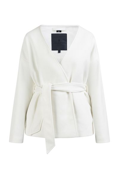 Dreimaster Übergangsjacke aus Wollgemisch
