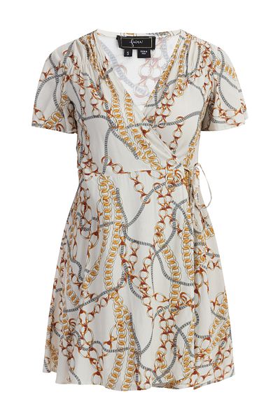 Faina Minikleid mit Allover-Print