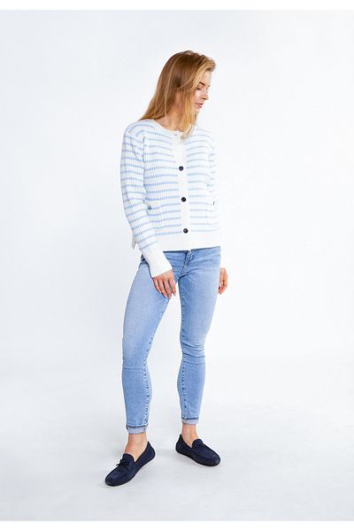 Dreimaster Strickjacke Mit Knöpfen