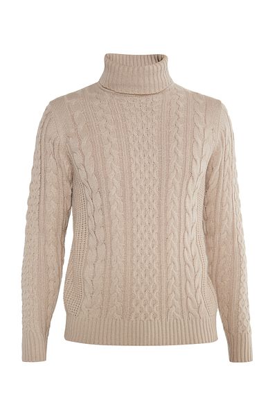 Mo Pullover Mit Zopfstrick