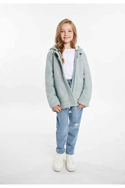 Schmuddelwedda Strickfleecedufflecoat für Mädchen