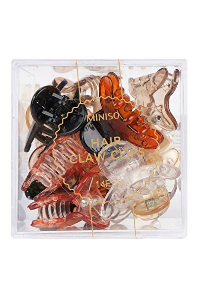 Miniso Kutulu Mini Kıskaç Toka Seti (14 adet)