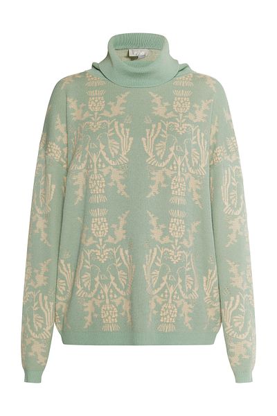 USHA Strick Pullover sivene