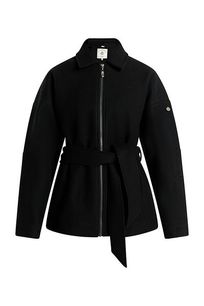 Dreimaster Übergangsjacke In Wolloptik