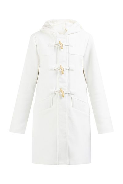 Dreimaster Dufflecoat aus Wollgemisch
