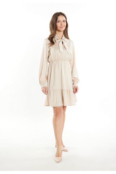 USHA Midikleid Mit Volant