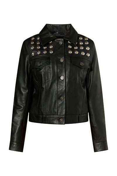 Faina Lederjacke