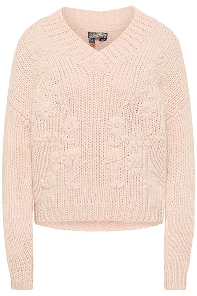 DreiMaster Vintage Grobstrick-Pullover