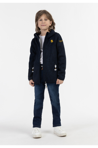 Schmuddelwedda Strickfleecejacke für Kinder