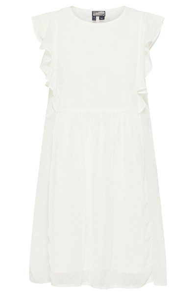 Dreimaster Midikleid Mit Rüschen