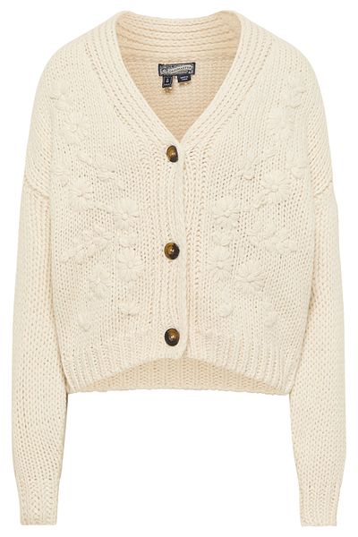 Dreimaster Strickjacke Mit Knöpfen